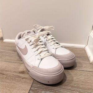 Nike Court Legacy Platform Shoes